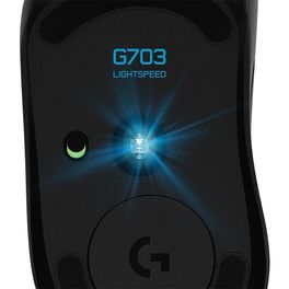 Mouse-Sem-Fio-Gamer-Logitech-G703-Hero-16k-Lightspeed-Recarregavel-RGB-Lightsync-6-Botoes-16000-DPI--Preto--910-005639