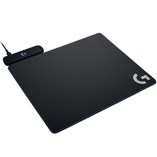 Mousepad Gamer Logitech Powerplay RGB, Médio(320x275mm), Carregamento Sem Fio - 943-000208