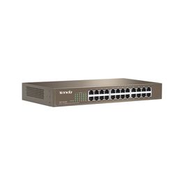 Switch-Tenda-24-Portas-10-100-Mbps-Fast-Ethernet-com-2-Portas-Gigabit--2SFP---TEF1026F