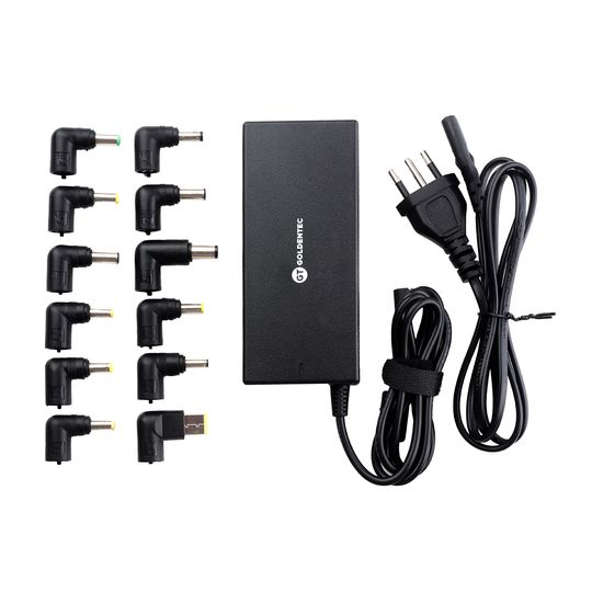 Carregador Universal 90W para Notebooks Goldentec GT80012P - lojaibyte