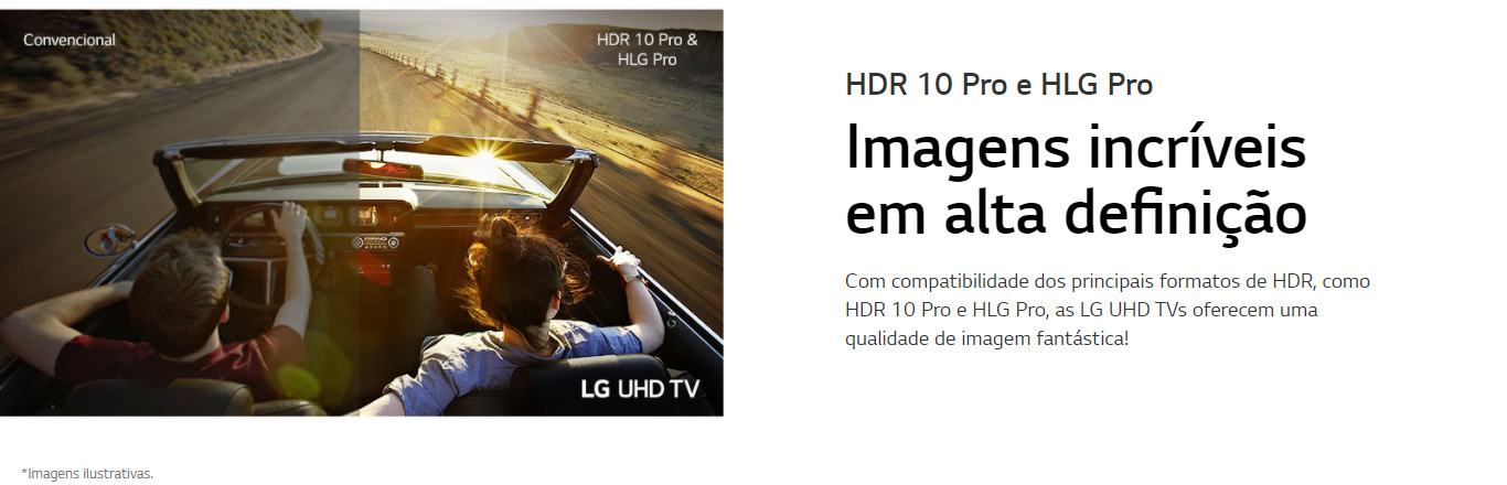 Smart TV LG 70 4K Bluetooth, HDR 10 Pro, Inteligência Artificial ThinQ AI e Smart Magic