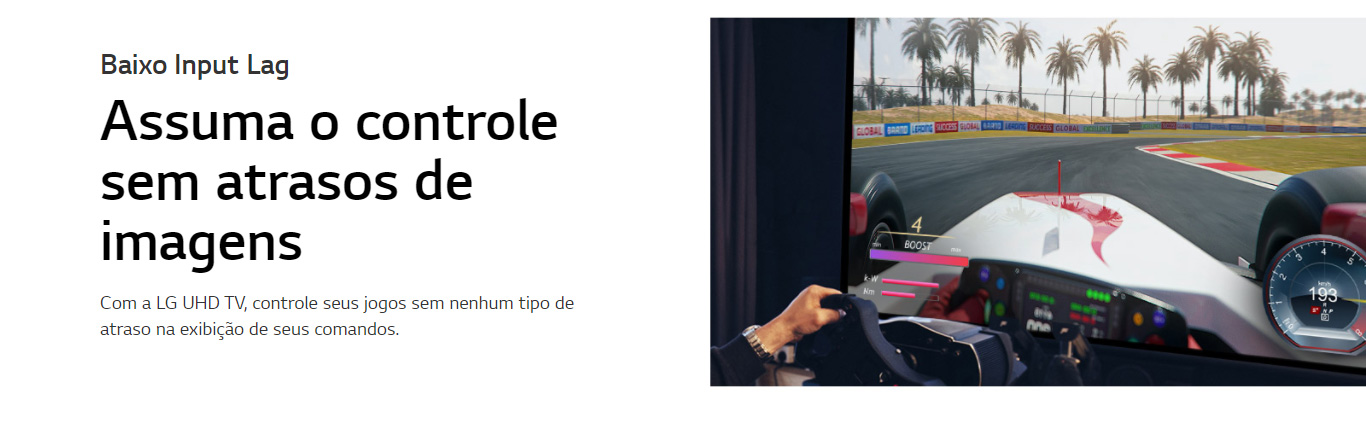 Smart TV LG 70 4K Bluetooth, HDR 10 Pro, Inteligência Artificial ThinQ AI e Smart Magic