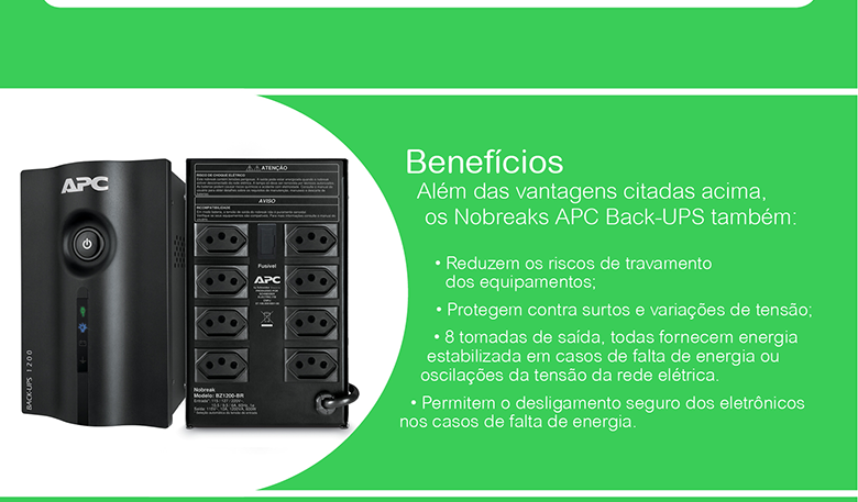 Nobreak APC Back-UPS 1200VA