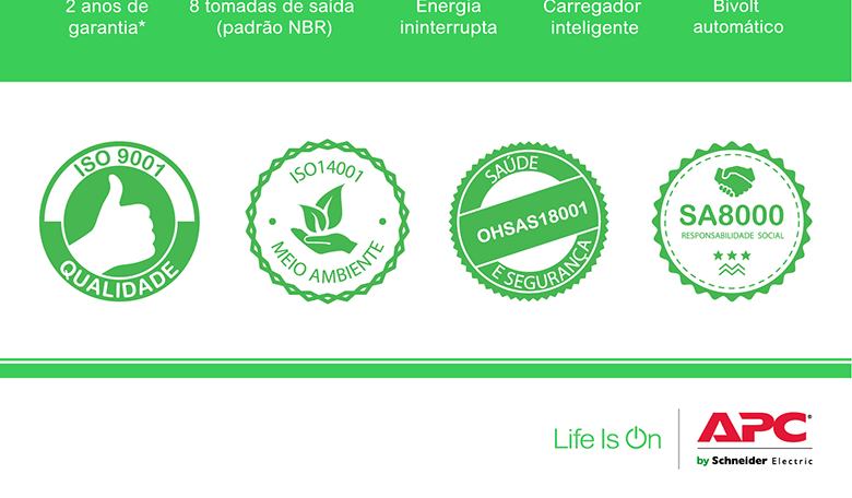 Nobreak APC Back-UPS 1200VA