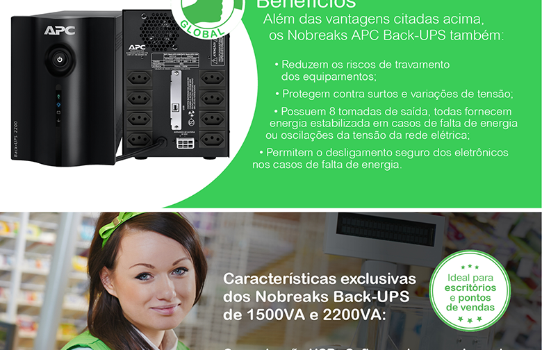 Nobreak APC Back-UPS 2.2KVA