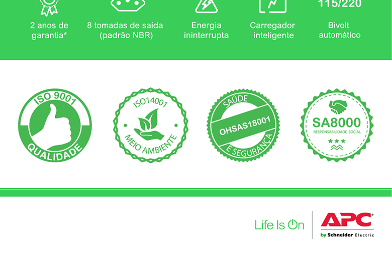 Nobreak APC Back-UPS 2.2KVA