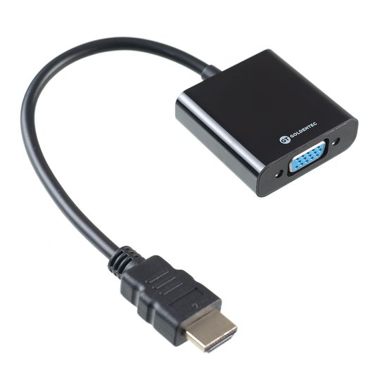 Cabo Adaptador Conversor HDMI para VGA 25cm Preto | GT