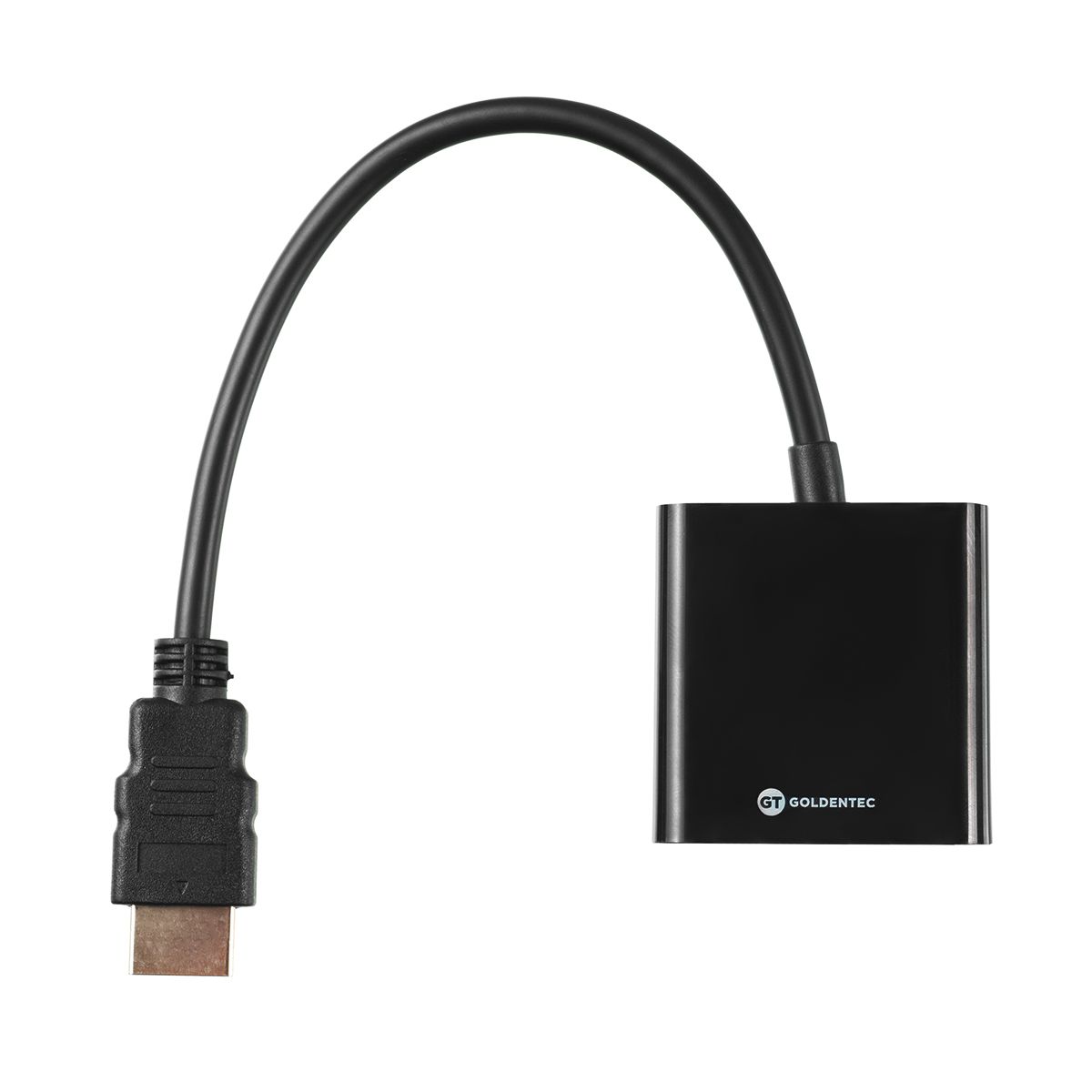 Cabo Adaptador Conversor VGA para HDMI 25cm Preto | GT - lojaibyte