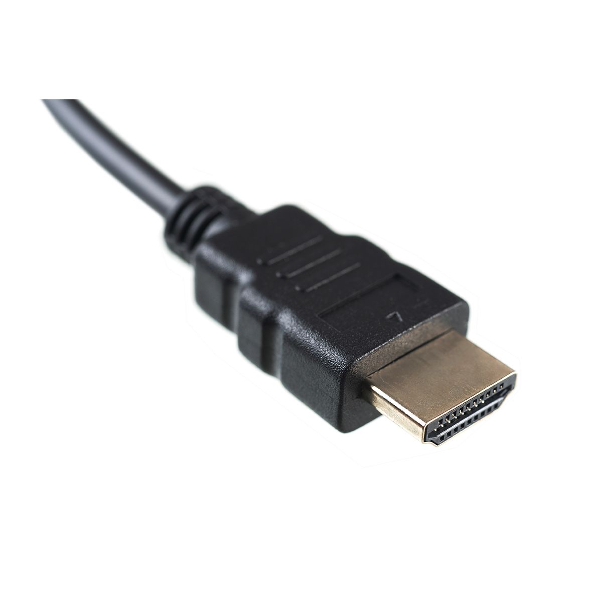Cabo Adaptador Conversor VGA para HDMI 25cm Preto | GT - lojaibyte