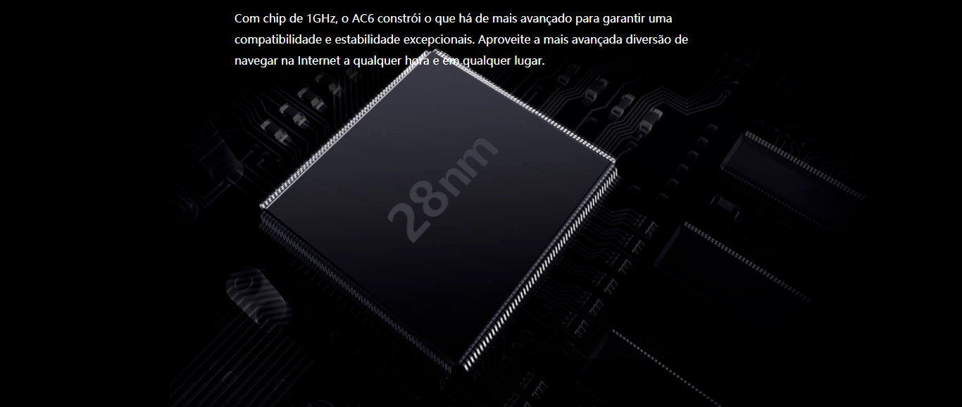 Roteador com Beamforming Tenda AC6 1200Mbps