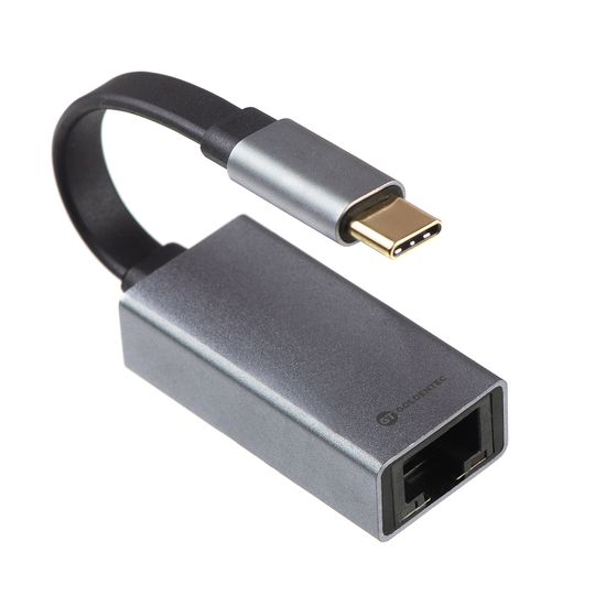 Cabo Adaptador USB-C para RJ45 Ethernet 14cm | GT