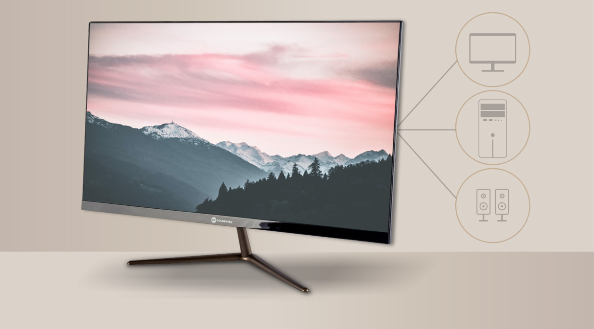 All in One Goldentec Celeron com Linux