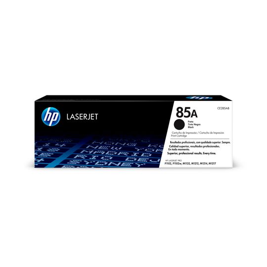 Toner HP 85A Preto Laserjet Original (CF285AB) Para HP Laserjet Pro P1102, P1102w, P1102w, M1212nf, M1132