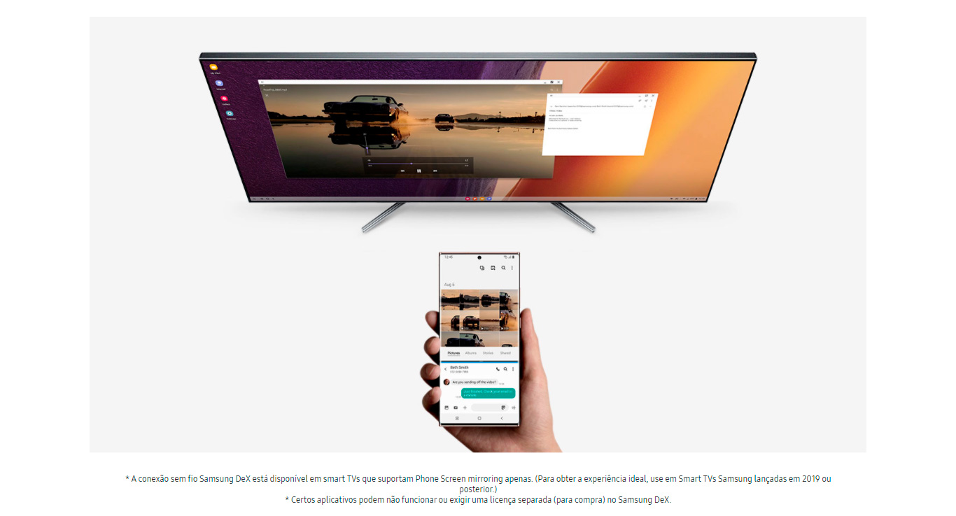 Smartphone Samsung Note20 256GB 8GB Tela Infinita 6,7 Câmera Tripla Traseira 12MP + 64MP + 12MP Frontal de 10MP Bateria 4300mAh Caneta S-Pen Bronze