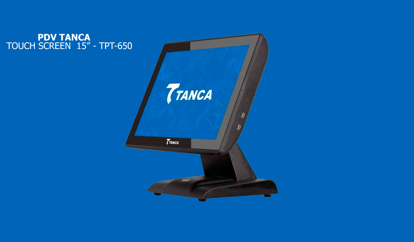 PDV Tanca TPT-650 15 Touch Screen USB/VGA/HDMI -1258 