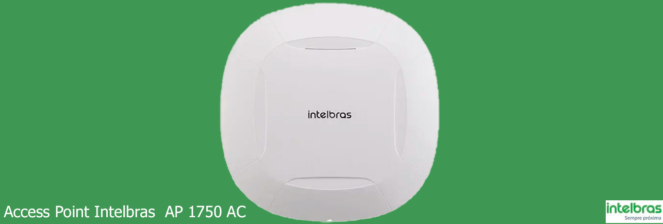 Roteador Access Point Intelbras  AP 1750 AC 1750Mbps  Dual Band -4750083