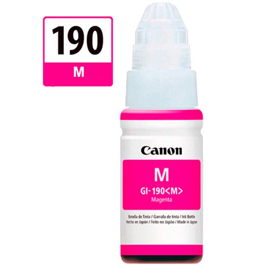 Refil de Tinta Canon Magenta GL-190 - 7K - 0669C001AA