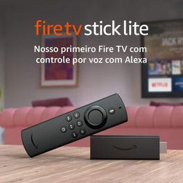 Fire-TV-Amazon-Stick-Lite-com-Controle-Remoto-Lite-por-Voz-com-Alex--Modelo-2020