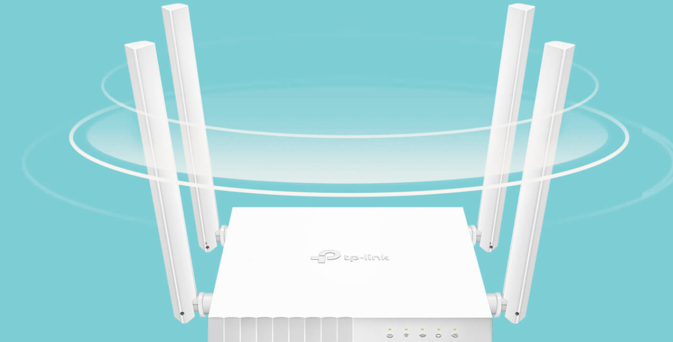 Roteador Wi-Fi TP-Link Archer C21 AC750 4 Antenas Dual Band 433Mbps