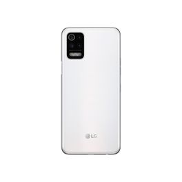 Smartphone-LG-K62--128GB-4GB-RAM-Tela-de-659--Camera-Quadrupla-Traseira-48MP---5MP---5MP---2MP-Frontal-de-13MP-Bateria-4000-mAh-Branco