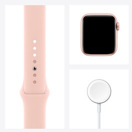 Apple-Watch-Series-6--GPS--40mm-caixa-dourada-de-aluminio-com-pulseira-esportiva-areia-rosa
