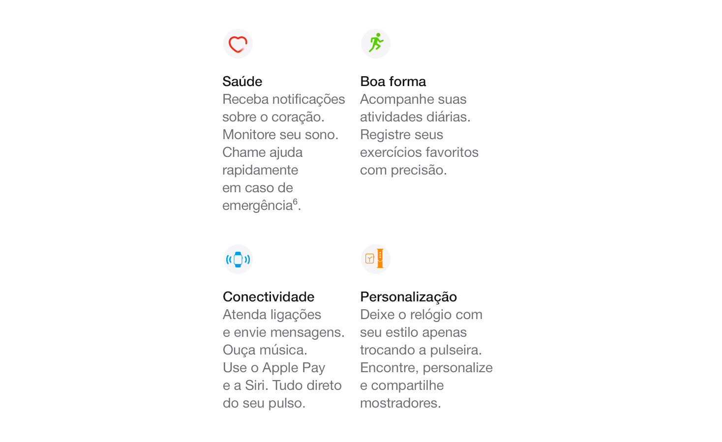 Apple Watch Series 6 (GPS) 40mm caixa prateada de alumínio com pulseira  esportiva Nike platina/preta - Apple Watch Series 6 - Magazine Luiza