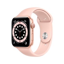 Apple-Watch-Series-6-GPS-44mm-Caixa-Dourada-de-Aluminio-com-Pulseira-Esportiva-Areia-Rosa