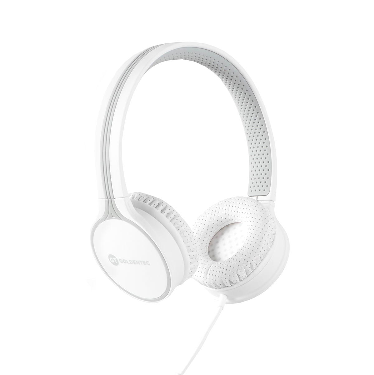 Headphone GT Duo com Microfone Integrado - Branco/Cinza | GT