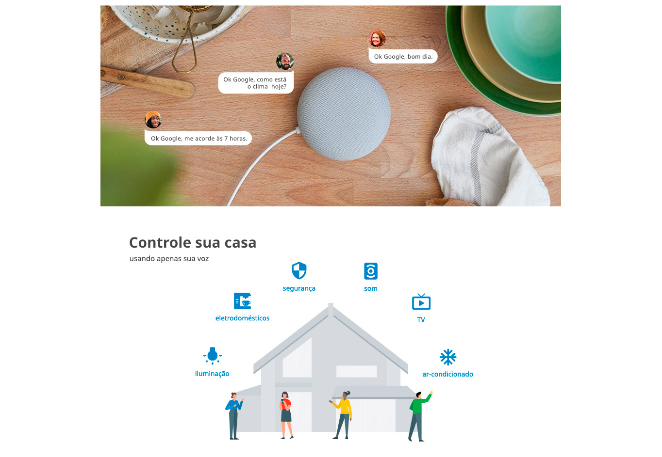  Nest Mini 2ª geração Smart Speaker com Google Assistente Cor Carvão