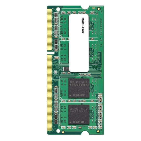 Memória notebook 4GB DDR3 1600MHz Multilaser MM420