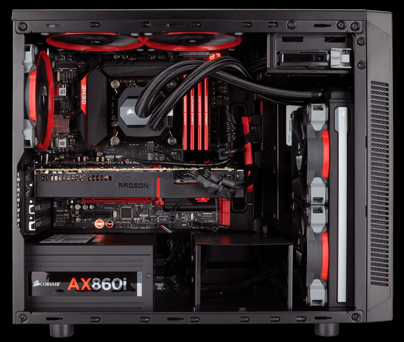 Gabinete Corsair Gamer Carbide Series 88R sem Fonte CC-9011086-WW