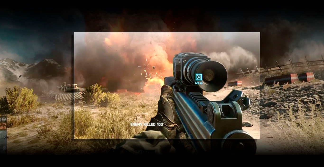 Monitor Gamer Samsung LED 24 Widescreen Full HD HDMI/VGA 1ms - LS24D332HSXZD