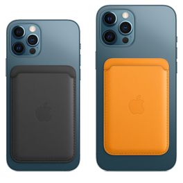 Carteira-para-iPhone-12-Apple-Couro-com-MagSafe-–-Azul-Baltico