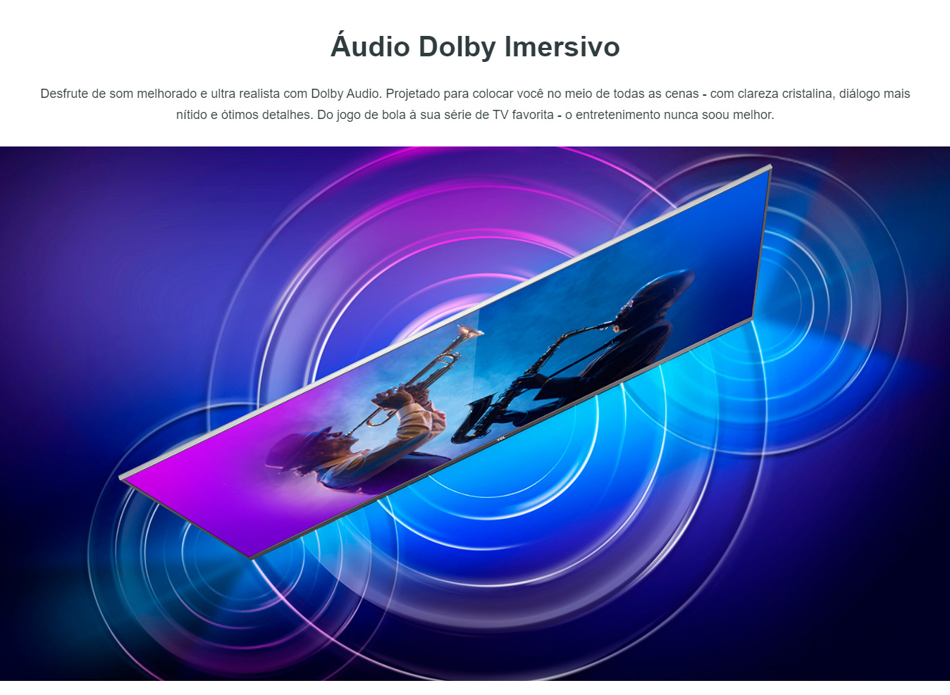 Smart TV 4K UHD LED 65 TCL 65P715 Android Wi-Fi - Bluetooth 3 HDMI 2 USB