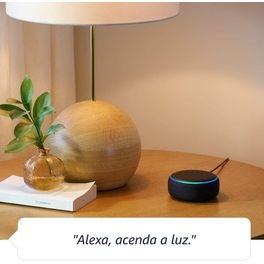 Echo Pop, Smart Speaker, com Alexa, Branco - Ibyte