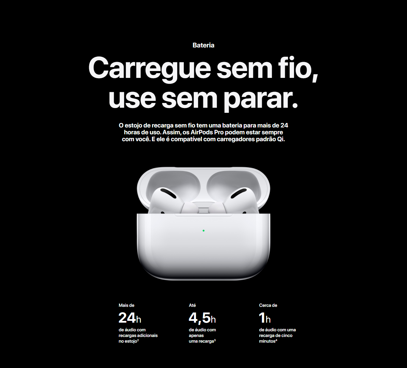 Fone de Ouvido Apple AirPods Pro - MWP22BE/A