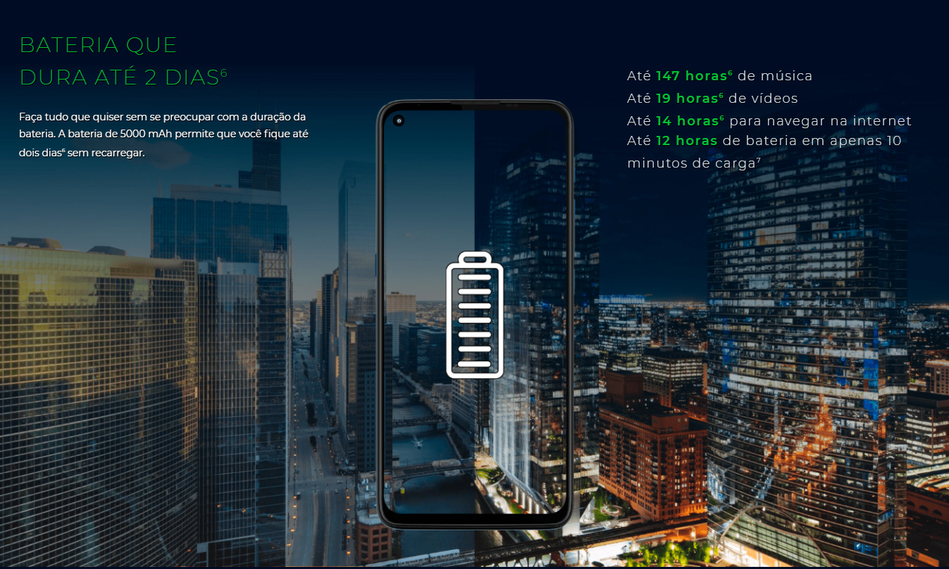 Smartphone Motorola G9 Plus 128GB 4GB RAM Tela 6,8 Câmera Quádrupla Traseira 64MP + 8MP + 2MP + 2MP Frontal de 16MP Bateria 5000mAh Ouro Rosê