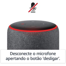 Smart-Speaker-com-Alexa-Amazon-Echo-3ª-geracao---Cor-Preta