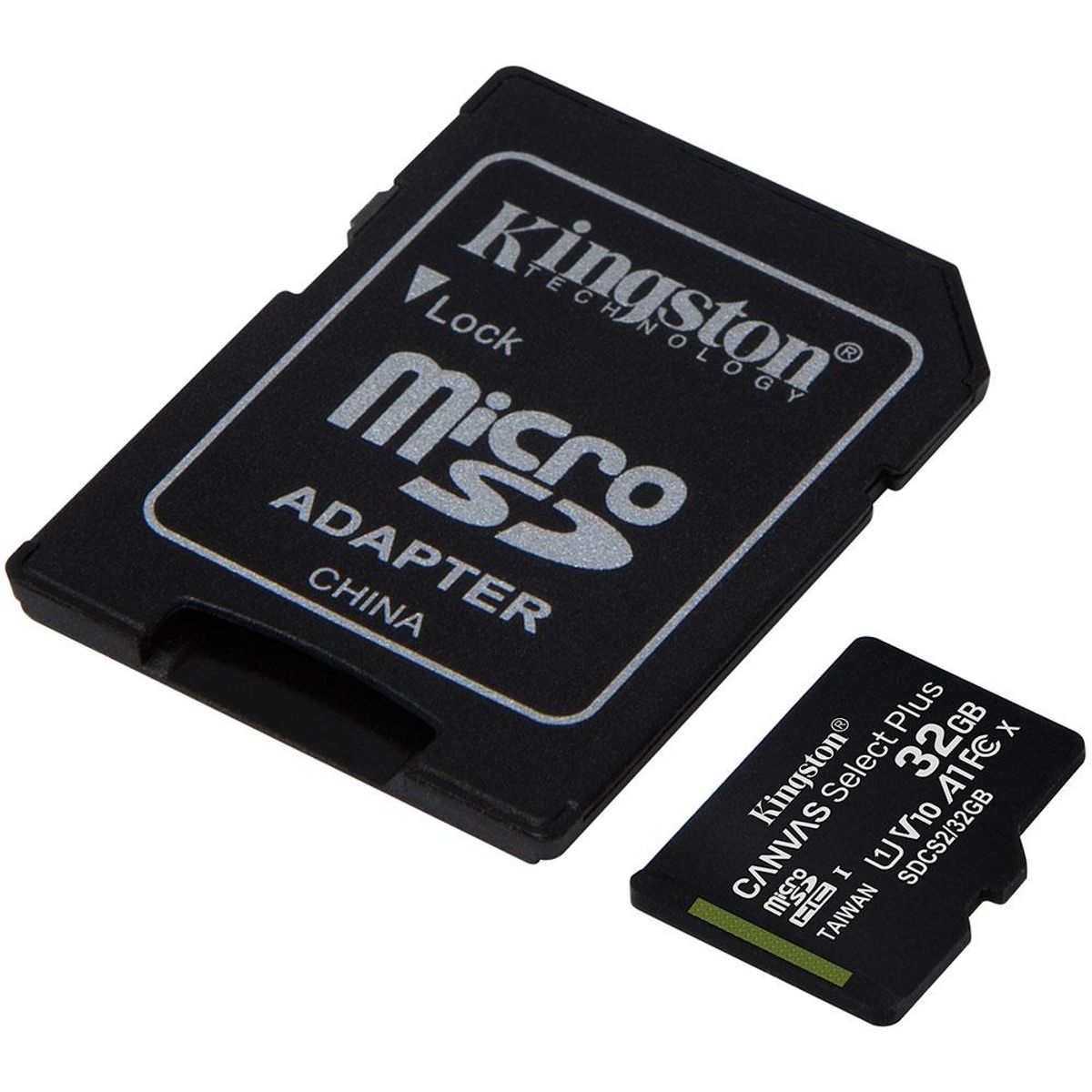 Карта памяти kingston canvas select plus microsdhc 32 гб sdcs2 32gbsp