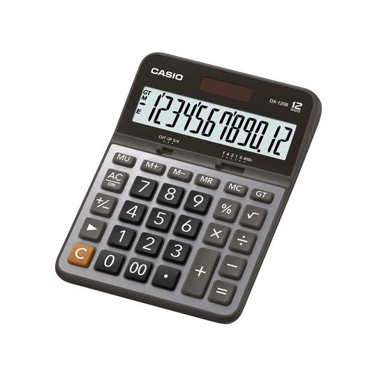 Calculadora de Mesa Casio 12 Dígitos - DX-120B