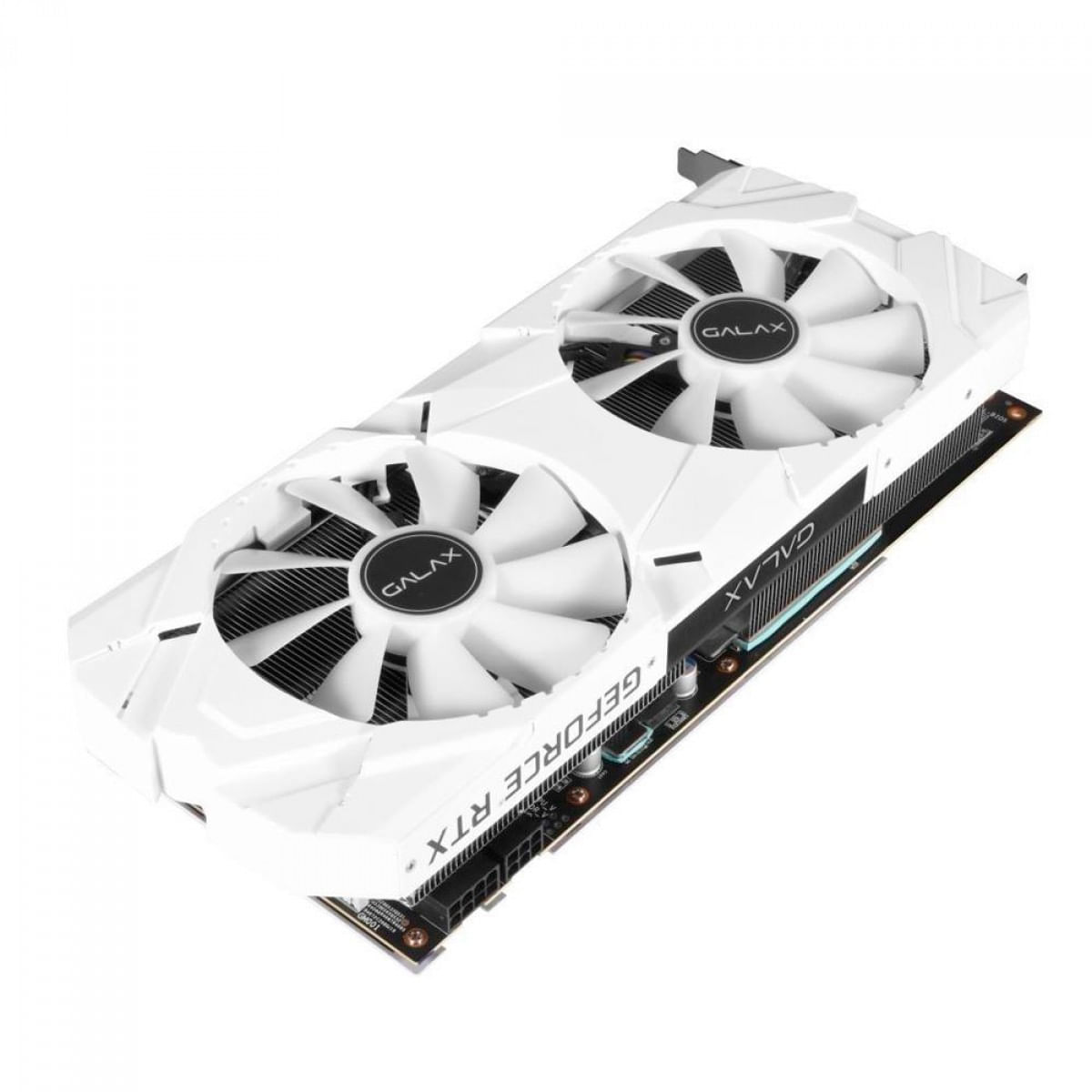 Placa De Vídeo Galax Geforce Rtx 2060 Plus Ex White Dual 1 Click Oc 6gb Gddr6 192bit 3358