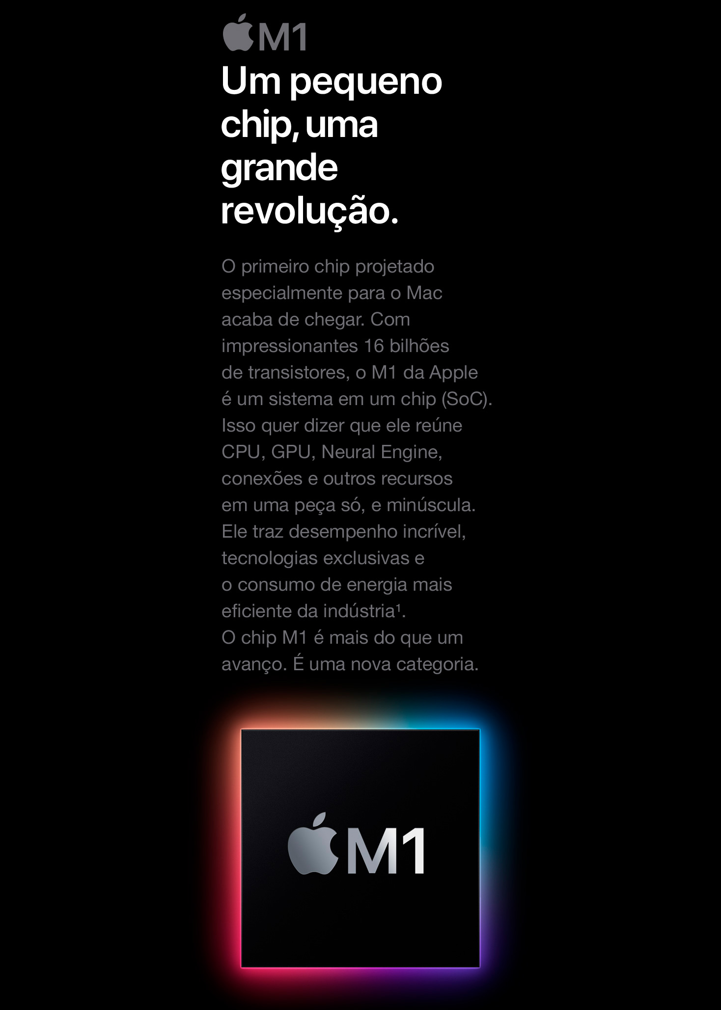  MacBook Pro Apple M1 8GB 256GB SSD 13 macOS, Cinza Espacial - MYD82BZ/A 