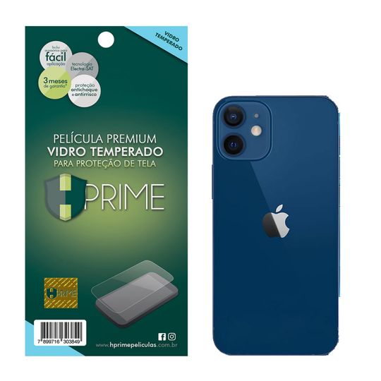 Pelicula-de-Vidro-Temperado-Premium-Protetora-HPrime-para-Apple-iPhone-12-Mini-5.4--Verso