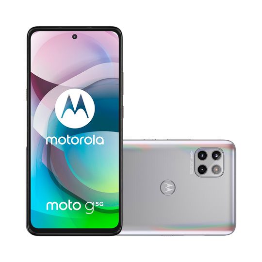 Smartphone-Motorola-G-5G-128GB-6GB-RAM-Tela-67--Camera-Tripla-Traseira-48MP---8MP---2MP-Frontal-de-16MP-Bateria-5000mAh-Prata-Prisma
