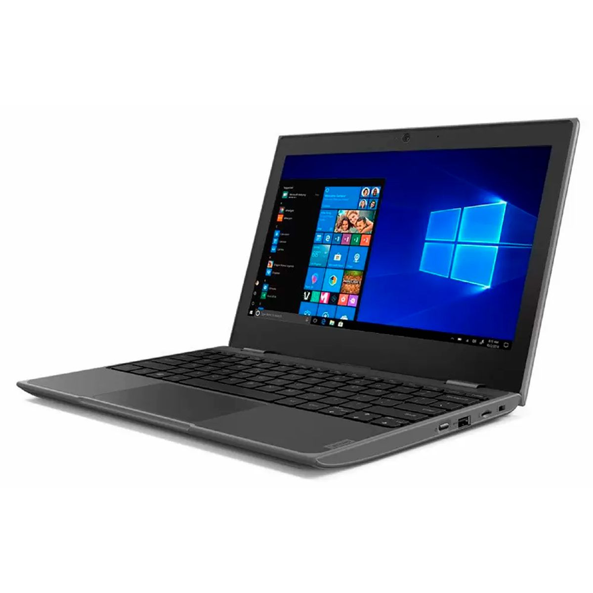 Notebook Lenovo Intel Celeron N4000 11.6 4GB RAM 64GB eMMC Thinkpad 100E 81M8S01400 Preto