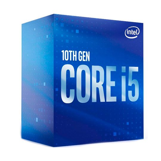 Processador Intel Core i5-10400, Cache 12MB, 2.9GHz (4.3GHz Max Turbo), LGA 1200 - BX8070110400