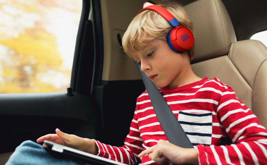 Fone de Ouvido Bluetooth Infantil JBL Jr310BT, Azul-JBLJR310BTBLU