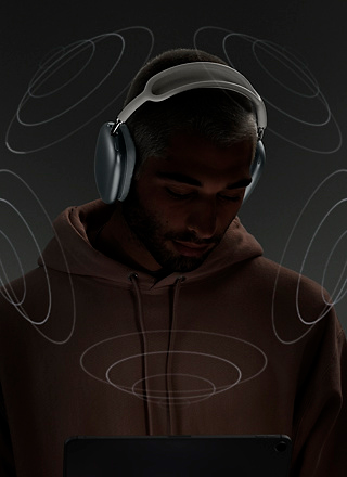 Fone Bluetooth Apple AirPods Max TWS , Prata - MGYJ3BE/A