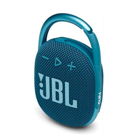 Caixa de Som Portátil JBL Clip 4 Bluetooth 5W À Prova D'água e Poeira IP67 Azul