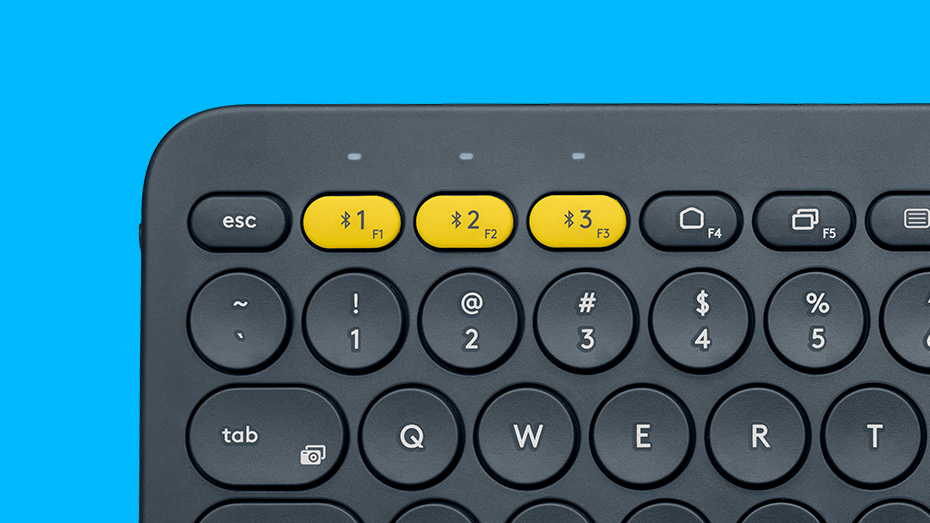 Teclado Logitech K380 Bluetooth Multi-Device PC/Mac/Chrome OS/Android/iOS/Apple TV Cinza US - 920-007564